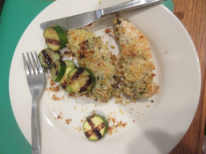 Healthy chicken meal
